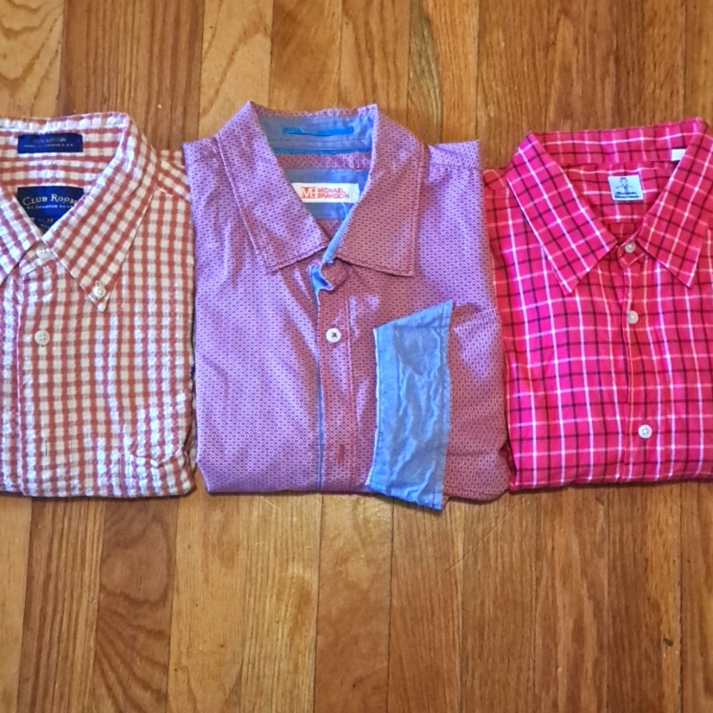 Men button down long sleeve shirts